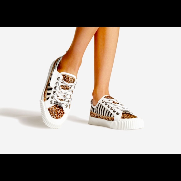 Jimmy Choo animal Print sneakers - Picture 1 of 1